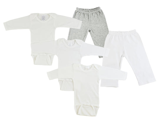 Infant Long Sleeve Onezies And Track Sweatpants