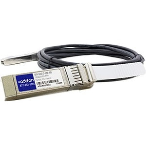 AddOn Alcatel-Lucent SFP-10G-C-1M Compatible TAA Compliant 10GBase-CU SFP+ to SFP+ Direct Attach Cable (Passive Twinax, 1m)
